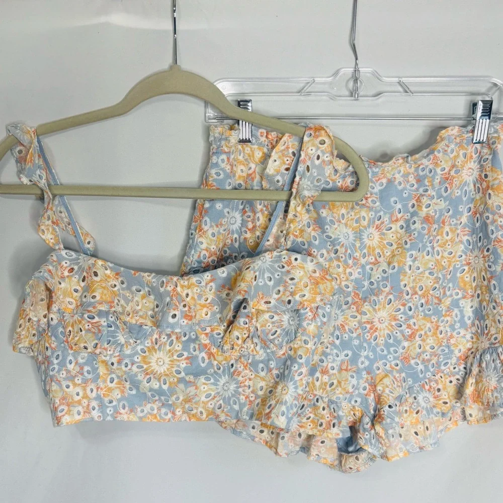 Lovers and Friends Charlotte Bralette and Matching Shorts